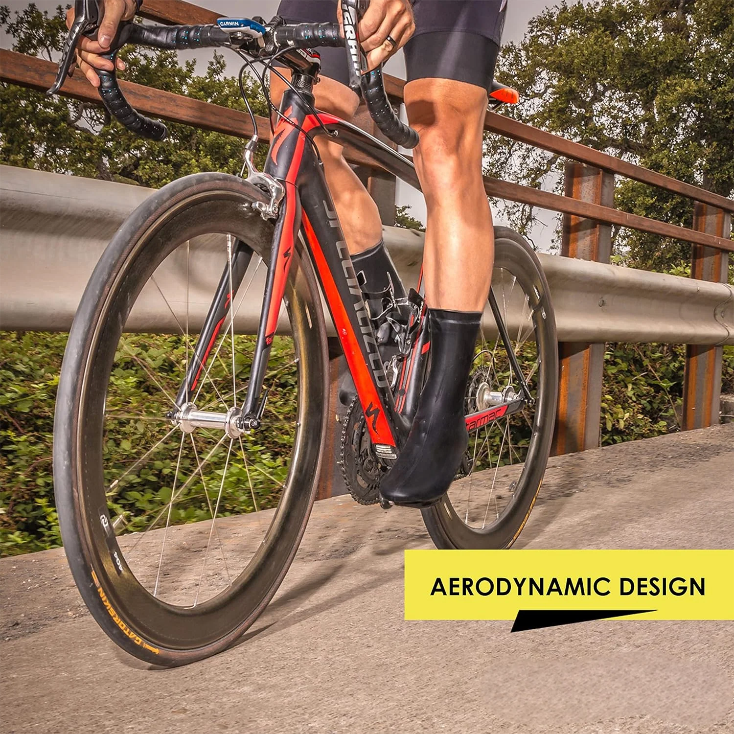 Cycling Shoe Covers with Snaps