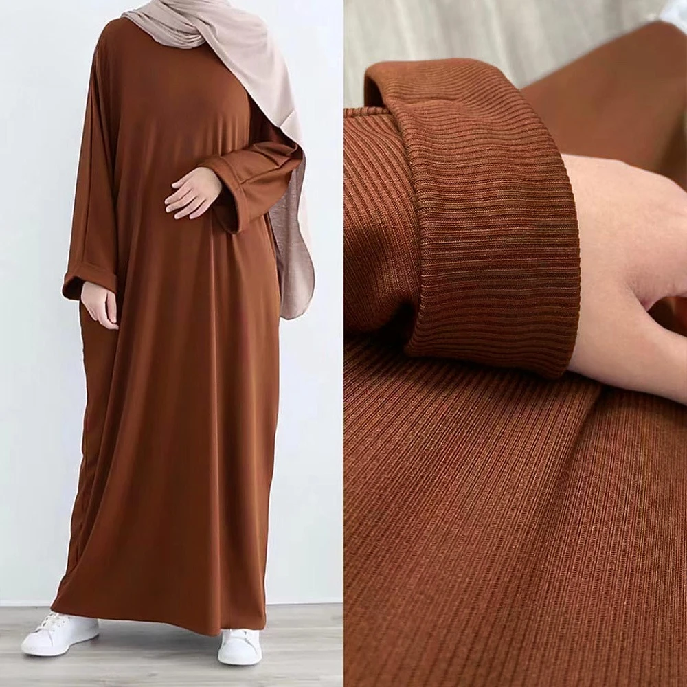 Custom LOGO Palestine Kefiyyeh Abaya High Quality Dubai Abaya Women Muslim Dress Modest Islamic Abaya