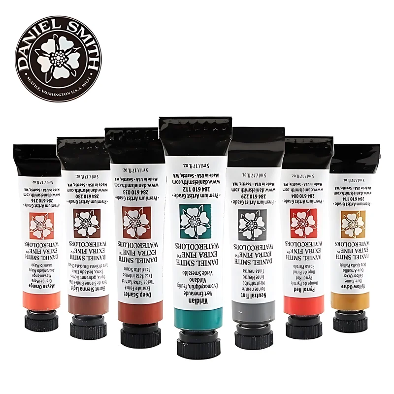 Watercolor Paint Natural Mineral Ultra-Fine 15ml Paint Tube Acuarelas Painting Artist Painting Supplies American Daniel Smith