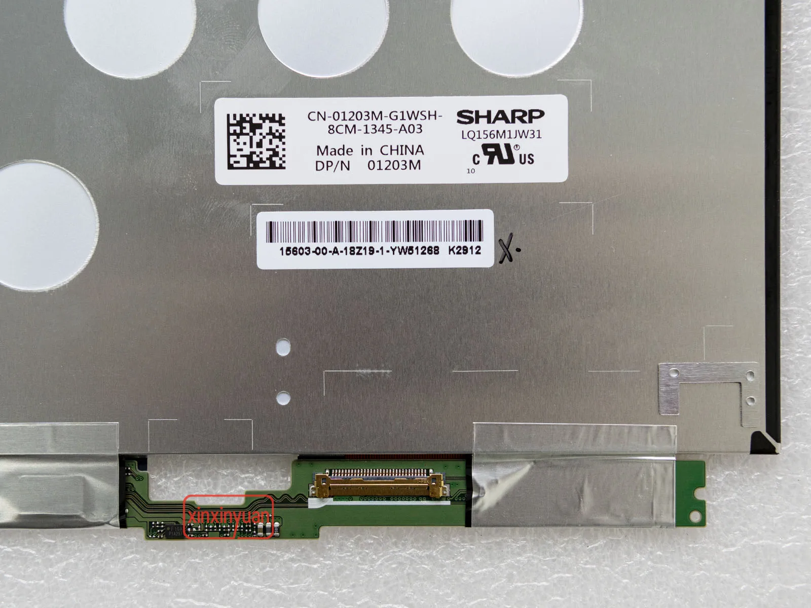 15.6 IPS Ʈ LCD ȭ LQ156M1JW31 DELL XPS 15 9550 9560  ġ DP/N: 01203M FHD 1920*1080 ÷ г, 30 