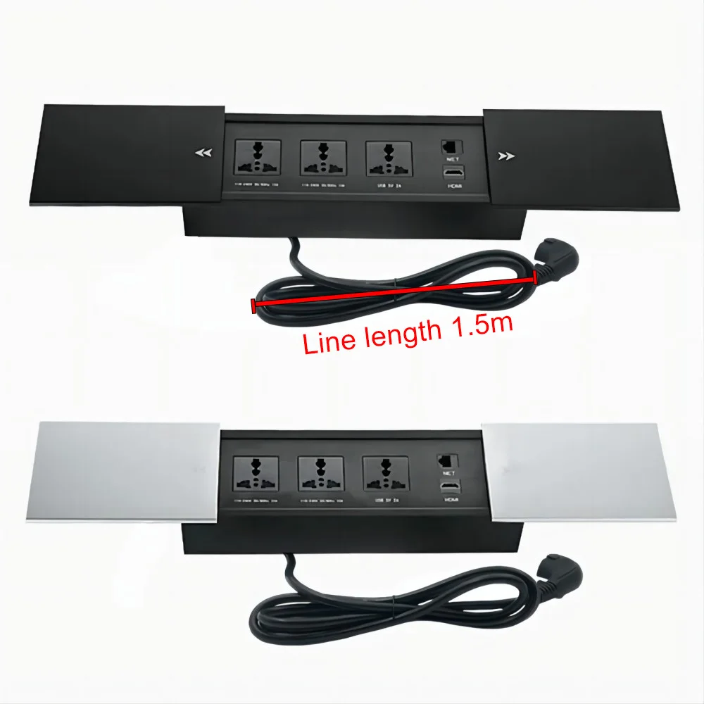 MANLEIKE-enchufe oculto de mesa, toma de corriente con USB, tipo c, red,  Hdmi - AliExpress, image size:1000x1000