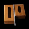 Natural Bamboo Tissue Box Cover Wooden Kitchen Home Car Napkins Holder Dispenser For Office Home Organizer Decoration Tools 1