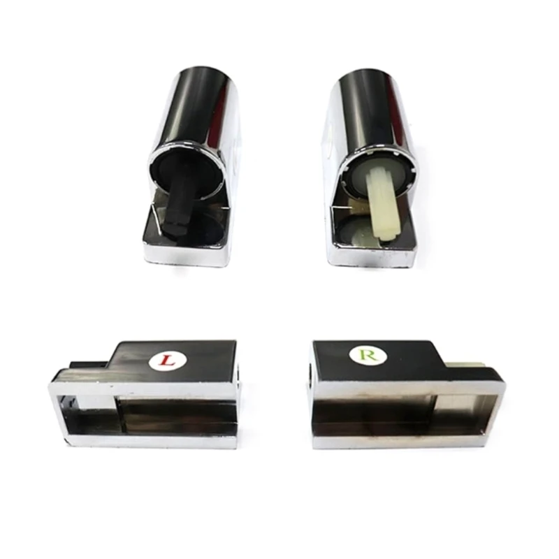 Soft Close Mechanism Toilet Seat Hinges Metal Replacement Hinges for Fixed Toilet Seat Parts to Install Part