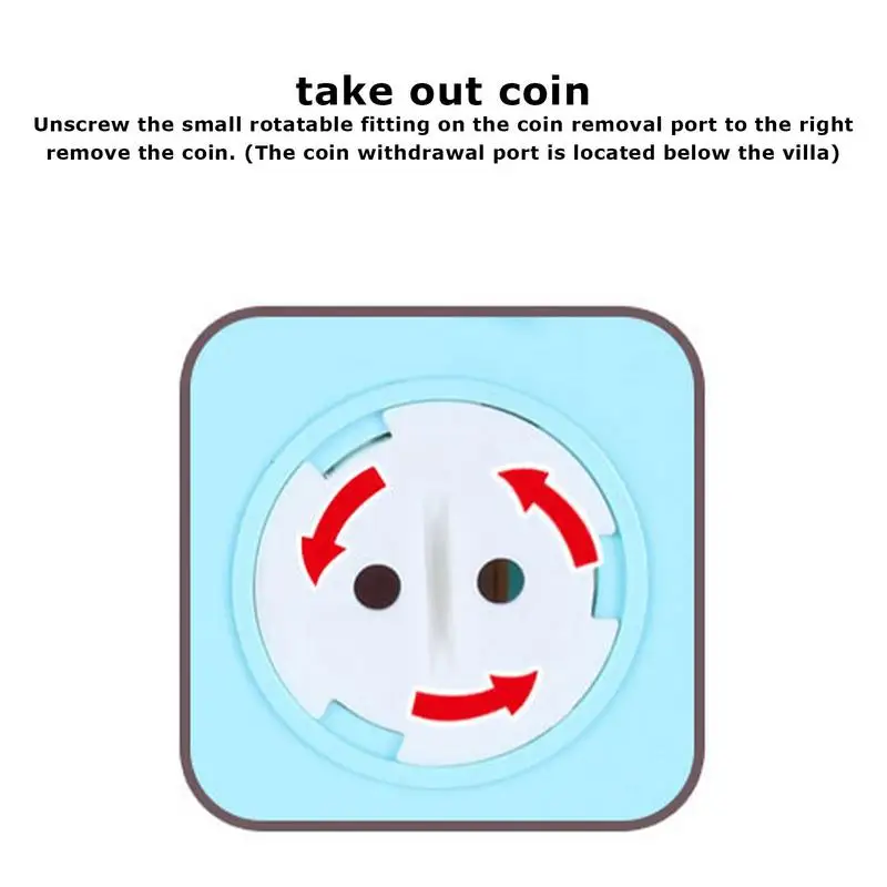 Coin Bank For Kids Funny Puppy House Savings Bank Fun Dinosaur House Money Box Automatically Swallow With Light And Music