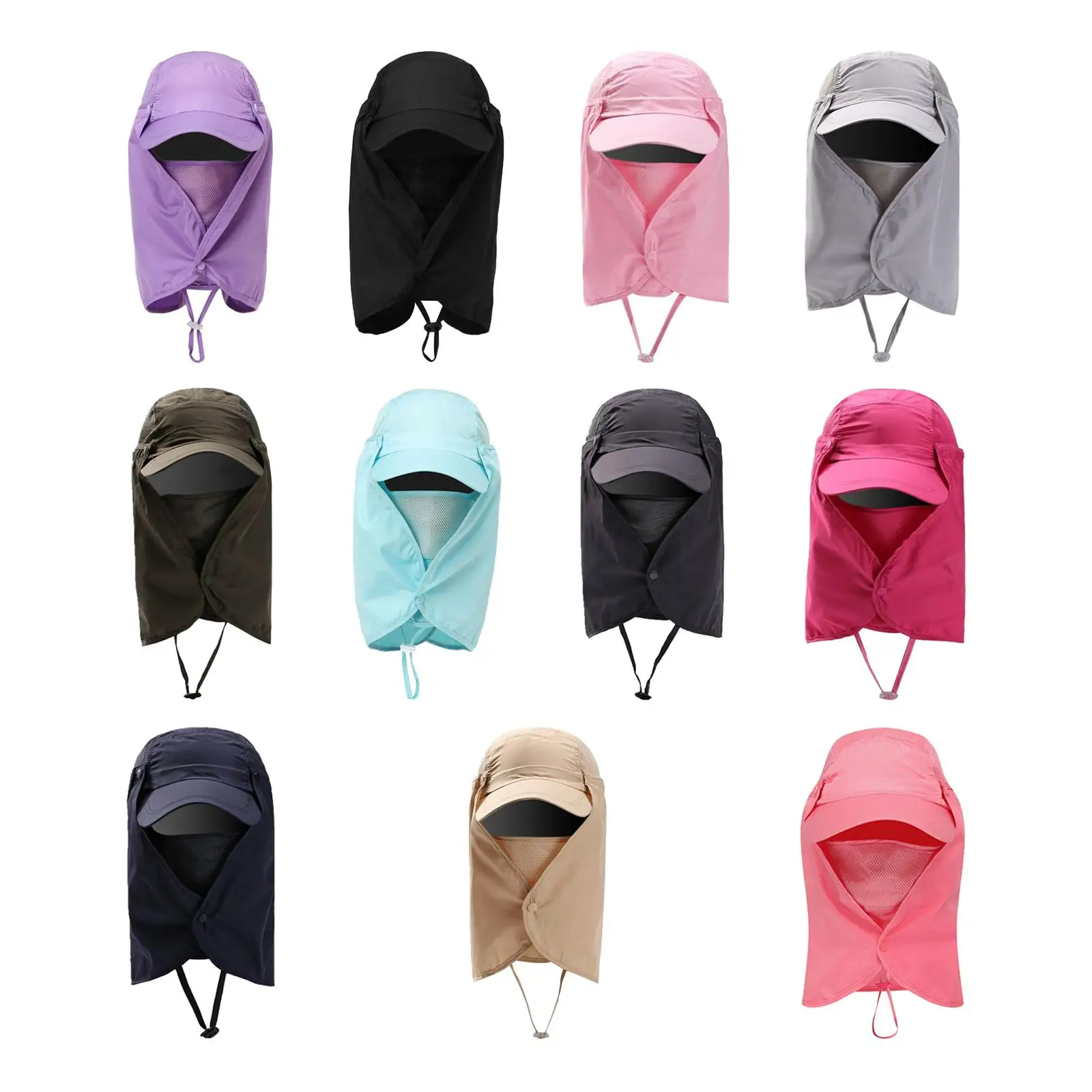 

Hiking Hat with Neck Flap Sun Protection Baseball Cap, Fishing Hat Sun Hat Sun Cap for Climbing Camping Hiking Fishing Men Women