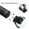 Golf Ball Retriever Grabber Pick Up,Back Saver Claw Put On Putter Grip,Suction Cup Ball Grabber,Sucker for Golf Screws Tool 4