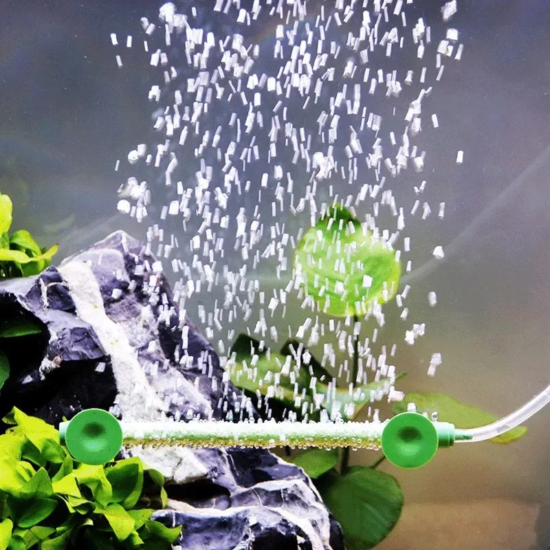 Title 5, Aquarium Air Pump Fresh Air Stone Diffuser Tube...