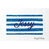 Custom Name Personalized Beach Towel Microfiber Print Letter Towel Creative Colorful Glitter Stripe Summer Beach Bathing Towel 6
