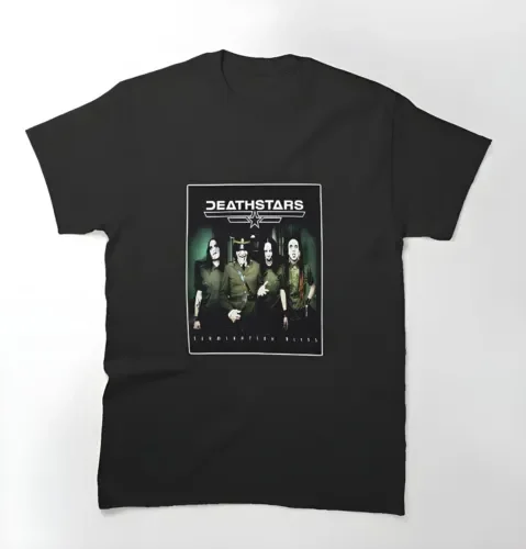 Футболка NWT Deathstars The Very Nice International 2022 шведская музыка S 5XL с длинным или коротким рукавом