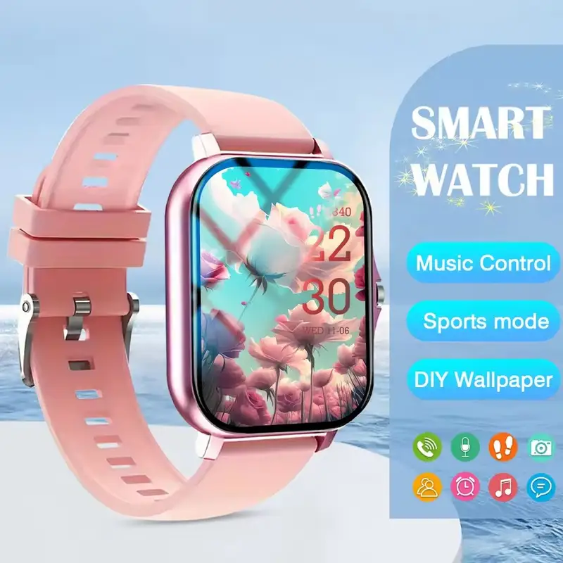 2026 New Smart Watch Men Women Heart Rate 1.83" AMOLED Screen Waterproof Bluetooth Call Sports Smart Watch For iOS Android HW12 - Image 17