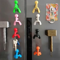 Fridge Magnet Hook Strong Magnet Hook Kitchen Storage Hook, Load-bearing Non-slip Hook Home Essential 1