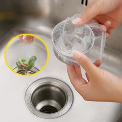 30 PCS/100 PCS Filter Bag Sink Filter Garbage Bag Mesh Kitchen Anti-Clogging Supplies Bathroom Filter Garbage Bag