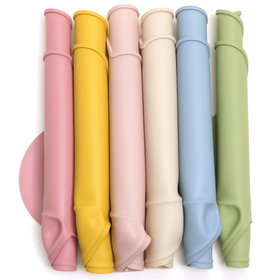 1pc Silicone Cloud Shape Baby Placemat Portable Placemat For Feeding Dishes Plate Kids Non-slip Plate Mat Children's Tableware 5