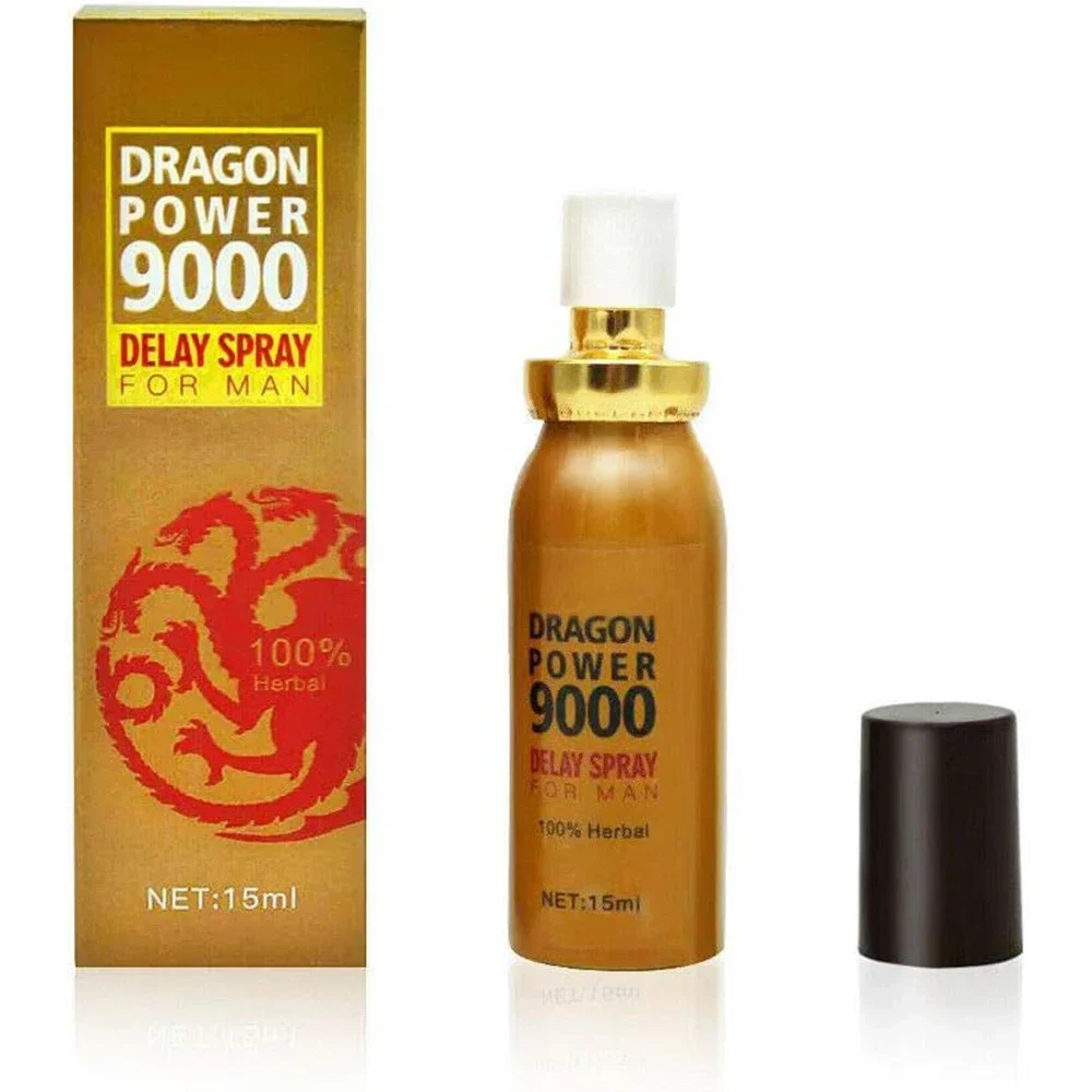 Dragon Power 9000 Delay Spray Iconic Delay Ejection Spray-Climax Control Men Non-Irritating Climax Oil for Men 18+ sex delay spray men products