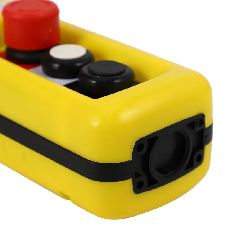 Lift Control Pendant XAC-A2913 Waterproof Handheld Pushbutton Switch With Electric Hoist Handle 2 Buttons With Two Speed And Em
