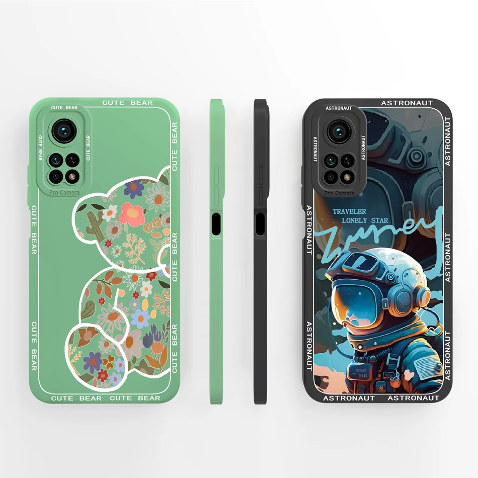 Black Butterfly Liquid Silicone Full Protection Case