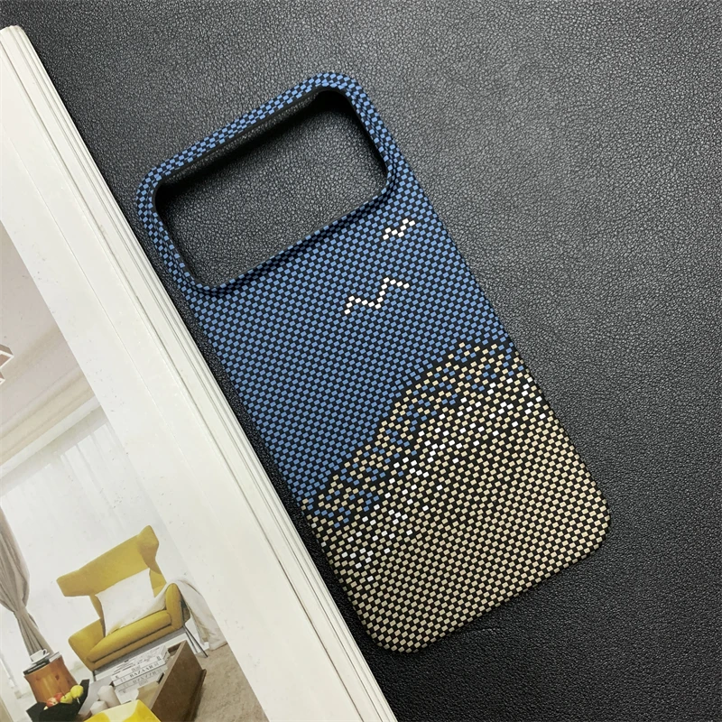 Ultra-Thin Carbon Fiber Texture Protective Case - Skin Feel Hard PC, Stylish Cover