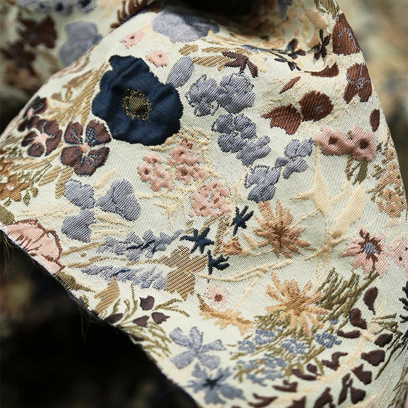 ジャケット・アウター 70's-80's flower jacquard jacket Jacquard Jacket Flower Power | Kuwalla Tee