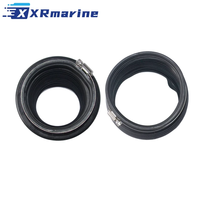 Transom Reseal Bellow Kit For Volvo Penta 200, 250, 270, 275, 280, 290 | Replaces 876294, 876631, 876632 - Includes Drive Bellow, Exhaust Bellow, Water Hose & Stainless Clamps