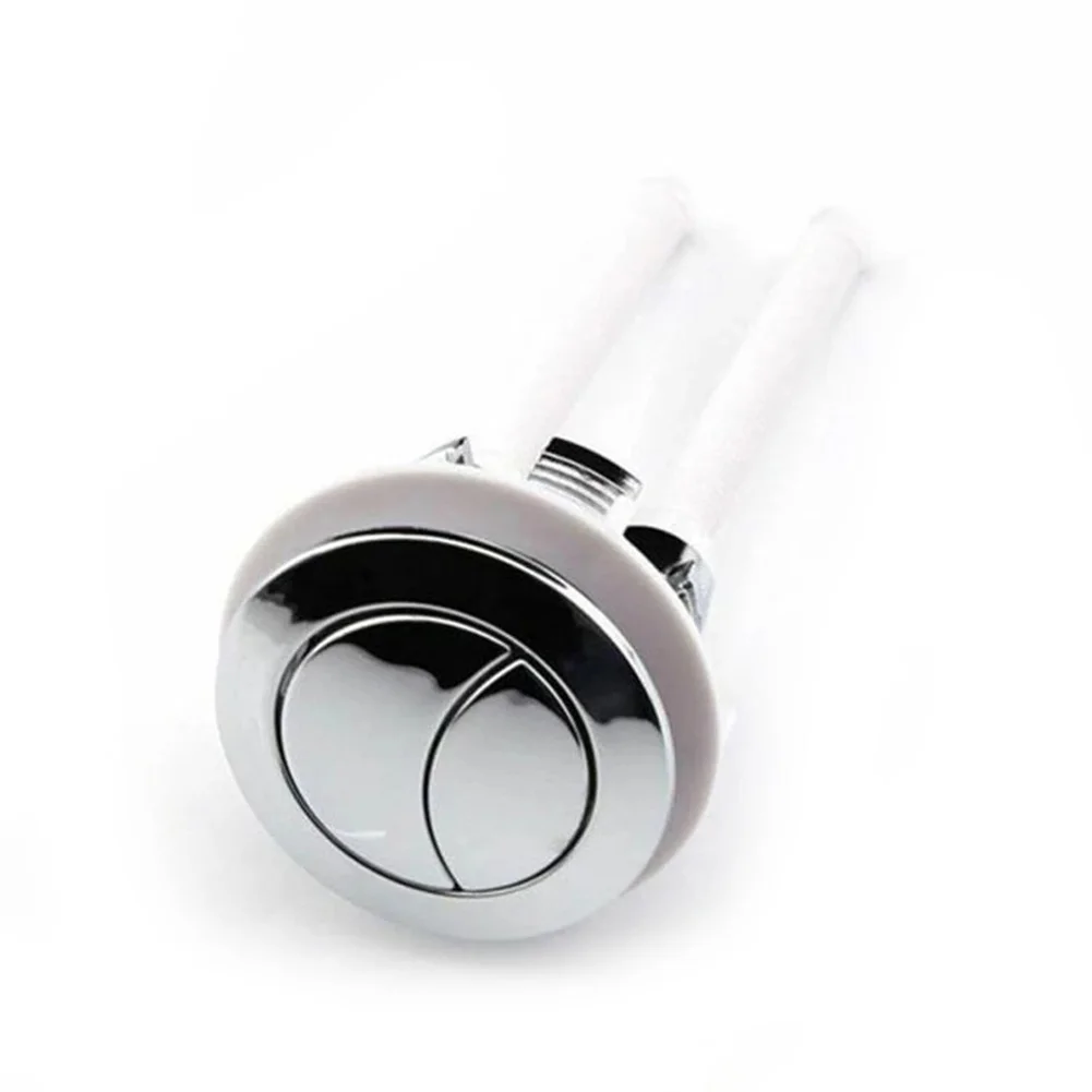 

1pc 38mm Universal Dual Flush Toilet Water Tank Button Round Valve Push Button Flush Toilet Seat Water Tank Valve Bathroom Acces
