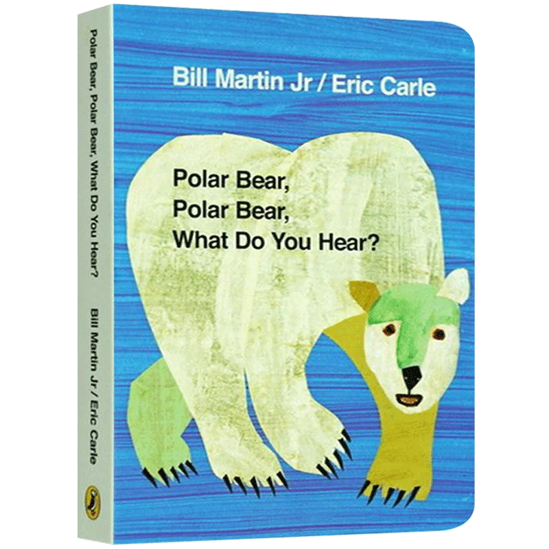 Orso Polare Orso Polare Cosa Senti Eric Carle, Orso Bruno, Bambini Di Età Compresa Tra 1 2 3, Libri Illustrati Inglesi, 9780141383514