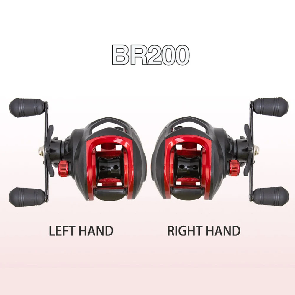 BILLINGS ベイトキャスティング リール BR シリーズ、7.2:1 ギア比 18+