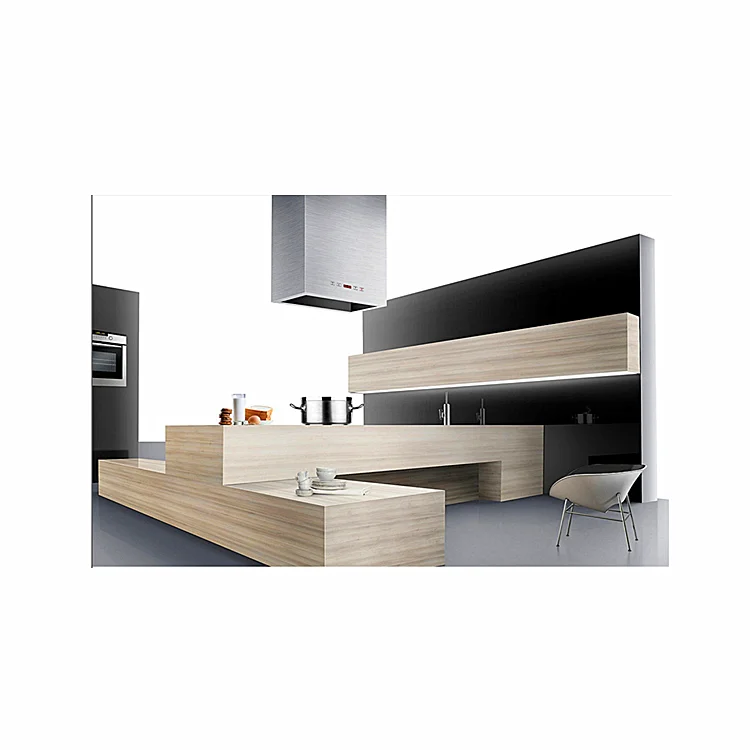 Inox Aisi 304/430 Stainless Steel Island Range Hood 4