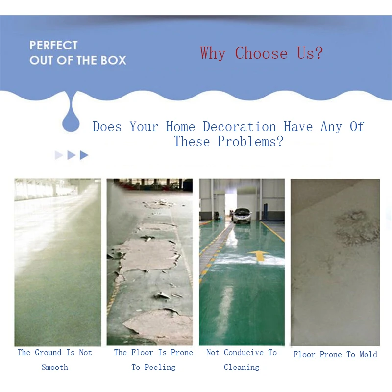 Transparent Varnish Water-Based Epoxy Floor Paint Waterproof Old House Renovation New House Decoration Exterior Wall Paint