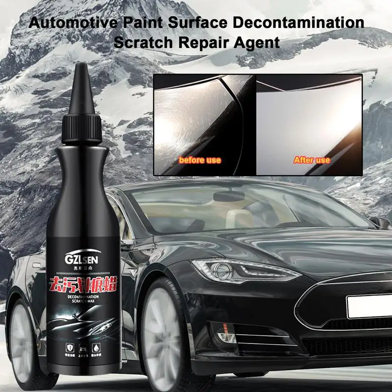 

2020 New Car Repair Care Agent Paint Surface Decontamination Scratch Remover Car Polishing Liquid Wax For Auto Cleaning Tools