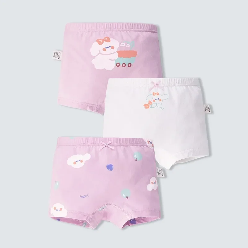 

Children's Underwear Pure Cotton Flat Corner Girl Cute Cartoon Baby Pure Cotton Breathable Boxers New