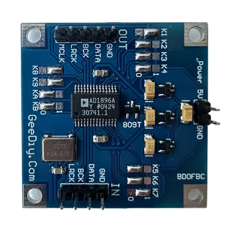 AC57-AD1896 SRC 모듈 I2S 샘플 속도 변환기 MCLK 클록 신호