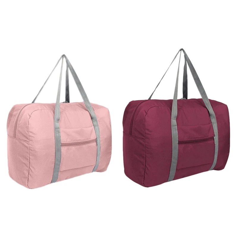

2X Multifunction Large Capacity Casual Folding Waterproof Luggage Storage Bags Suitcase Travel Pouch Handbag Organizer Tote Bag