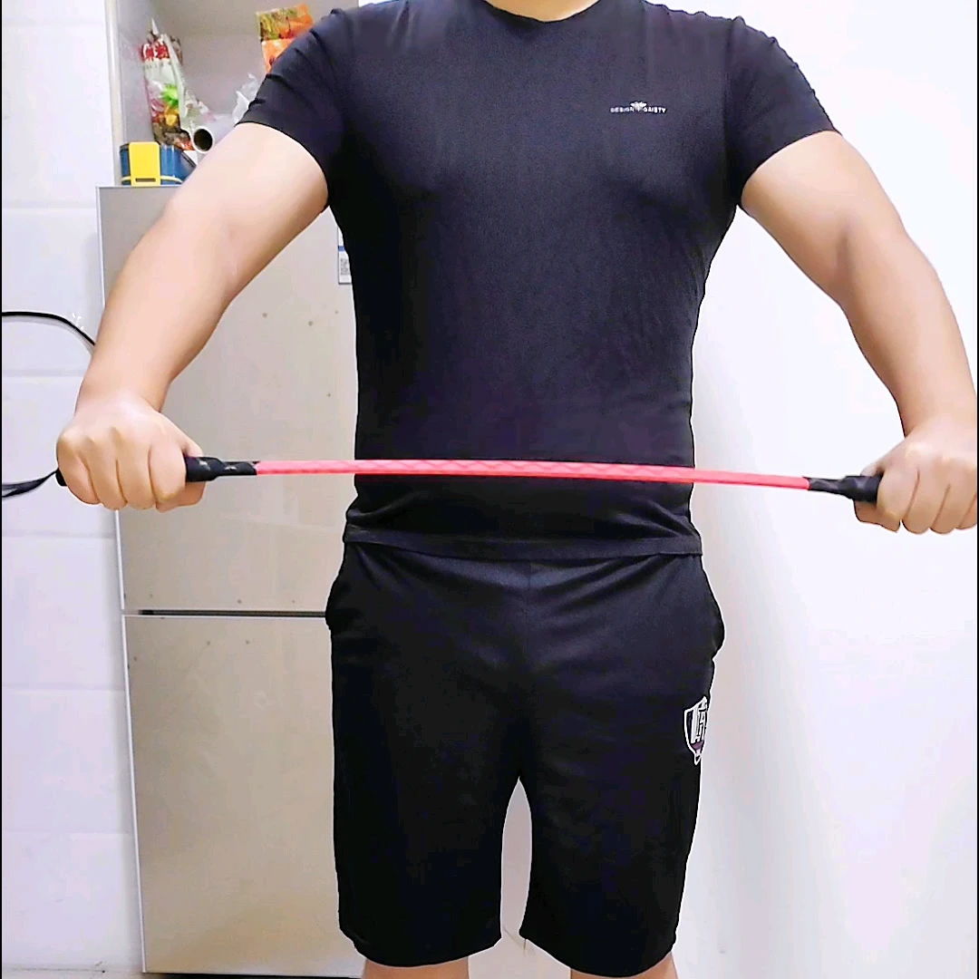 Adult Safety Power Twister of Arm Exerciser Strength Muscle Force Indoor Fitness Home Gym No Springs Bar 20 30 40 50 60 80 100kg arm strength trainer