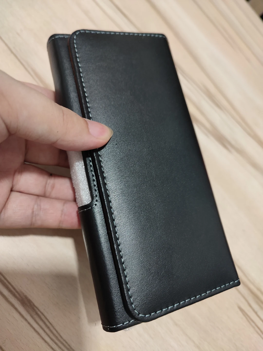 Genuine Leather Belt Clip Phone Case Men's Waist Bag Holster Pouch