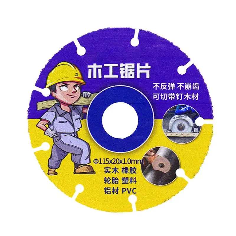

Angle Grinder Cutting Discs Angle Grinder Disc Cutting Wheels Precision Cutting Tool For Rubber Tires PVC Wood And Other