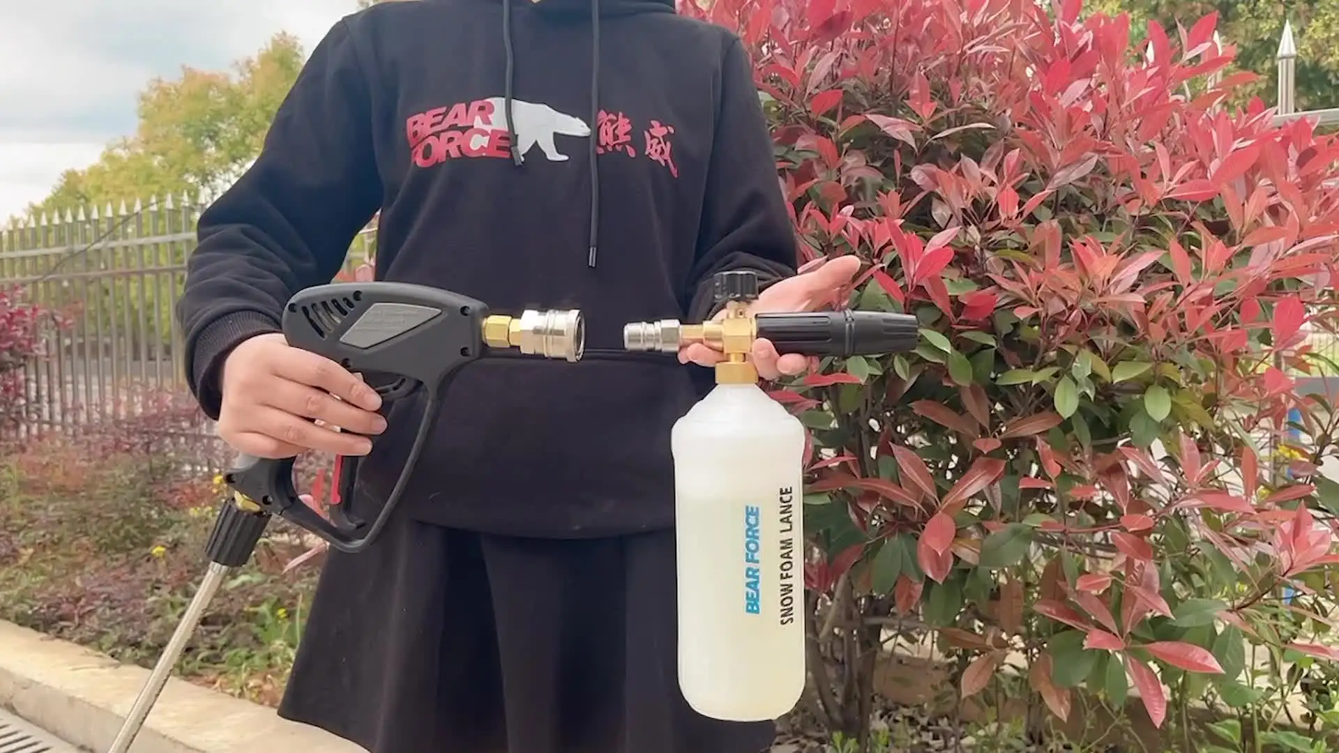 MTM Hydro Pf22 Schiuma Professionale Lancia Regolabile Con