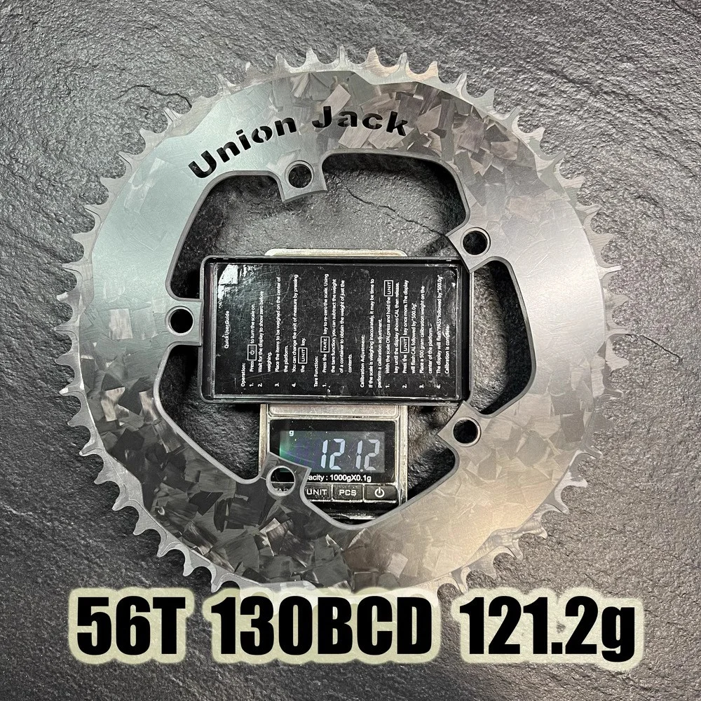 Unionjack Road bike chainring carbon 48T 50T 52T 54T 56T 58T