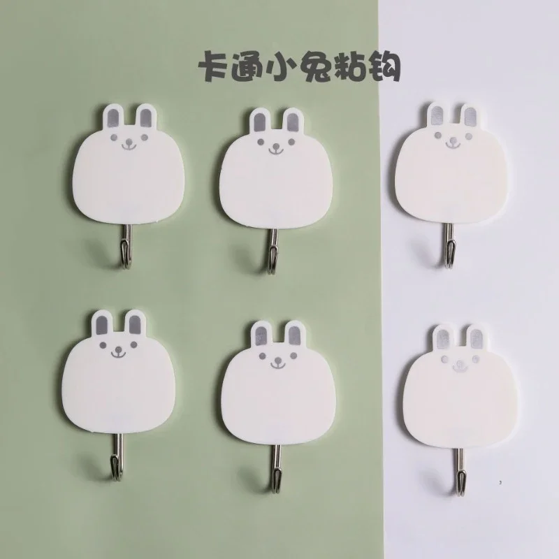 

Kitchen Bathroom Hook Cute Student Cartoon Hook Creative Plastic Acrylic Punch Free Adhesive Hook Behind The Entrance Wall Hook
