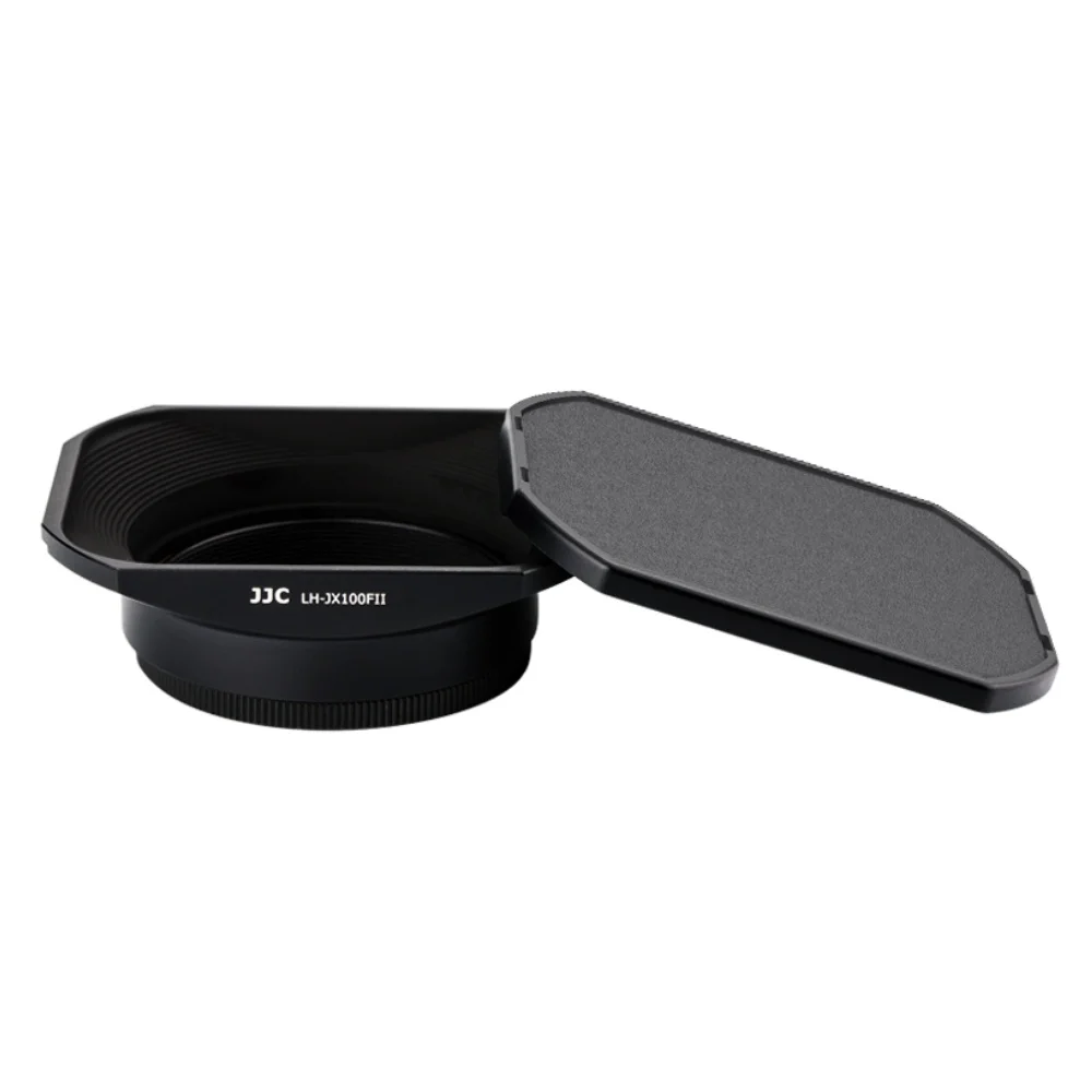 Jjc Kit Anello Adattatore Cofano Lente Quadrata In Metallo Per Fujifilm X100V X70 X100 X100F Sostituisce Fujifilm Lh-X100 Ar-X100 Lh-Jx100Fii