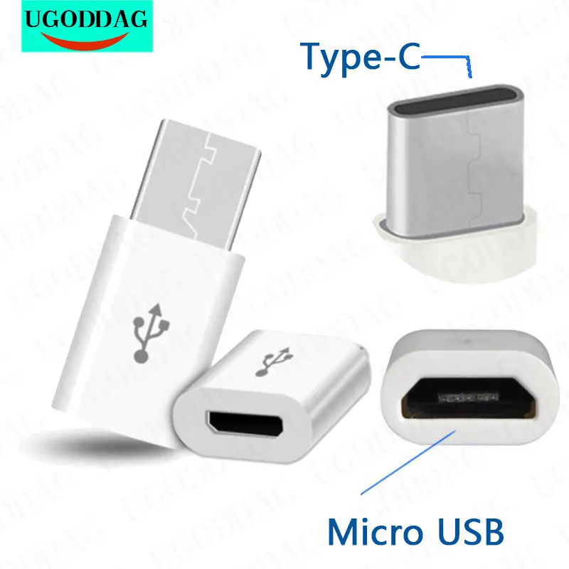 15PCSMobilePhoneOTGAdapterMicroUSBToTypeCAdapterUSBCPhone