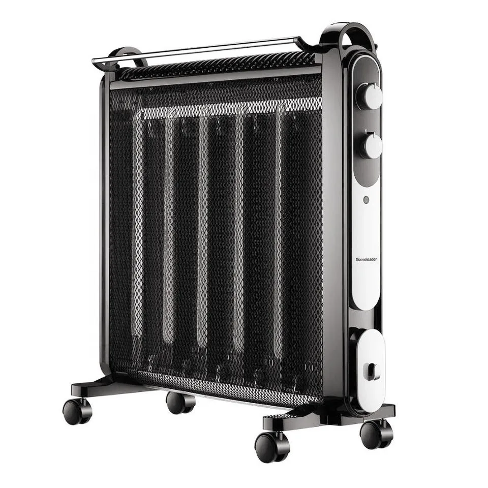 

Slient Portable Room Space Electric Mica Radiator Convector Panel Heater With Thermostat