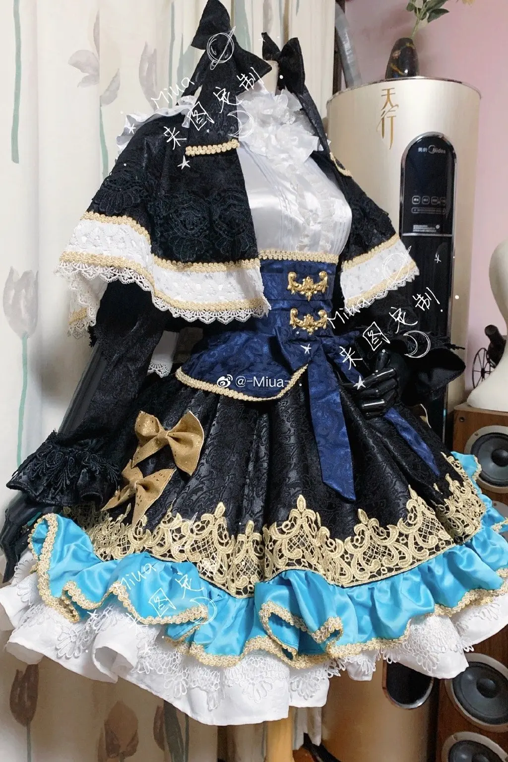 

COWOWO [Customized]Anime! Arcaea Grievous Lady Game Suit Gorgeous Uniform Cosplay Costume Halloween Party Role Play Outfit Women