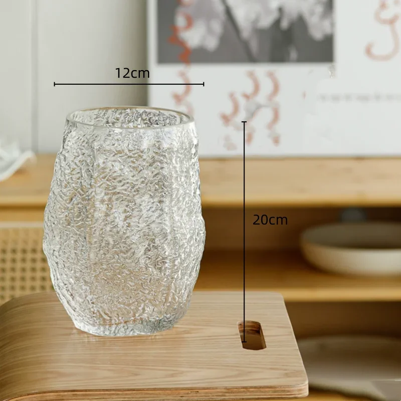 Vaso per fiori in vetro, moderno vaso idroponico in vetro nordico minimalista fatto a mano per decorazioni per la casa, tavolo da pranzo | Leroy Merlin