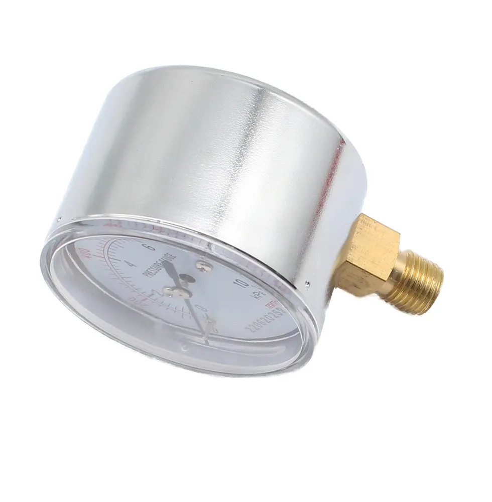 Diaphragm Pressure Gauge YE60 10KPa Gas Meter Overpressure Protected Micropressure Meter Kpa Meter
