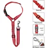 New Solid Two-in-one Pet Car Seat Belt Dog Harness Leash BackSeat Safety Belt Adjustable for Kitten Dogs Collar Pet Accessories 4