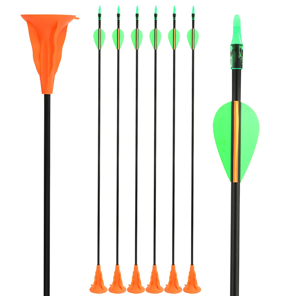 12 Frecce A Ventosa Per Bambini - Giocattolo Sicuro Per Tiro Con L'Arco - PVC, Blu - Foto 5