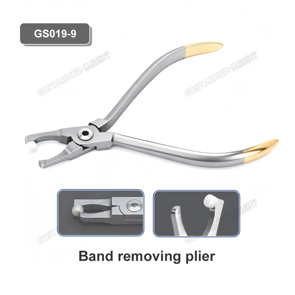 GistarMED Dental-Kieferorthopädie-Zange aus Edelstahl, Zahnarztinstrument, Distal-Endschneider-Zange mit TC-Blending-Zange – Detail 11