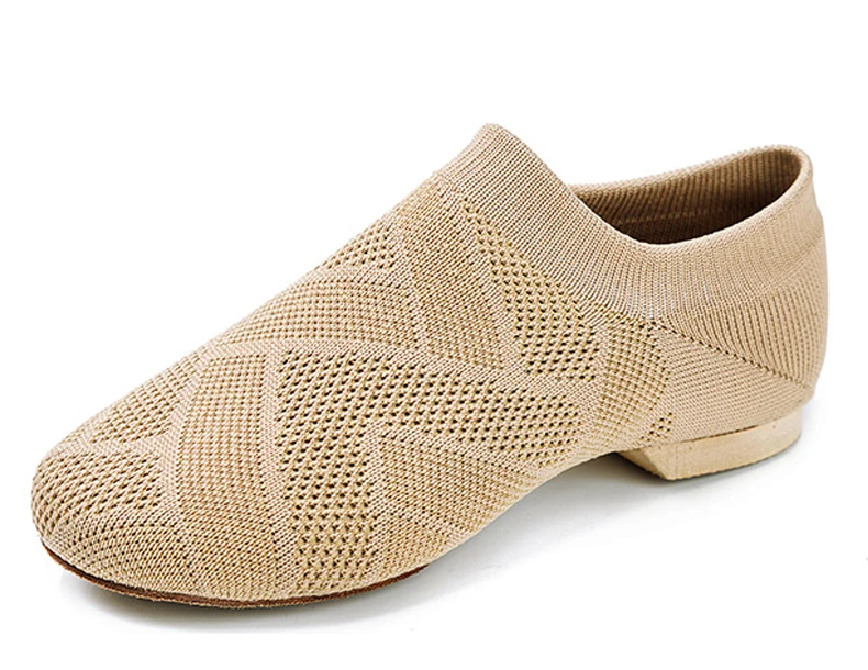 Damen Ballett-Tanzschuhe Weiche Geteilte Sohle Stretch-Canvas-Ballerinas für Erwachsene Mädchen Jazz Yoga Tanztraining Schuhe – Detail 18