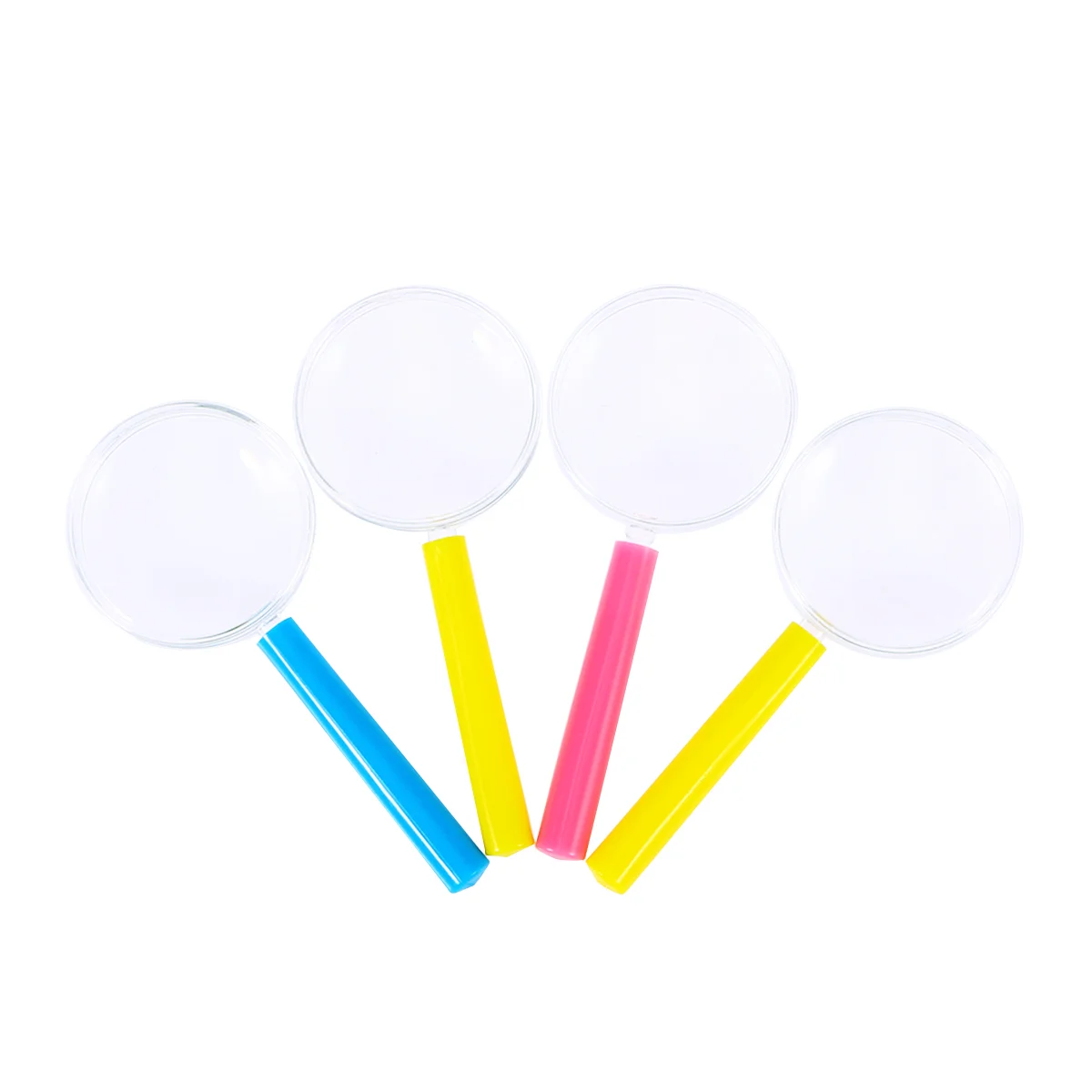 

Children Magnifier Toys Kindergarden Magnifying Glass Plastic Mini Magnifying Glass Set for Kids(Colors Delivery in Random)