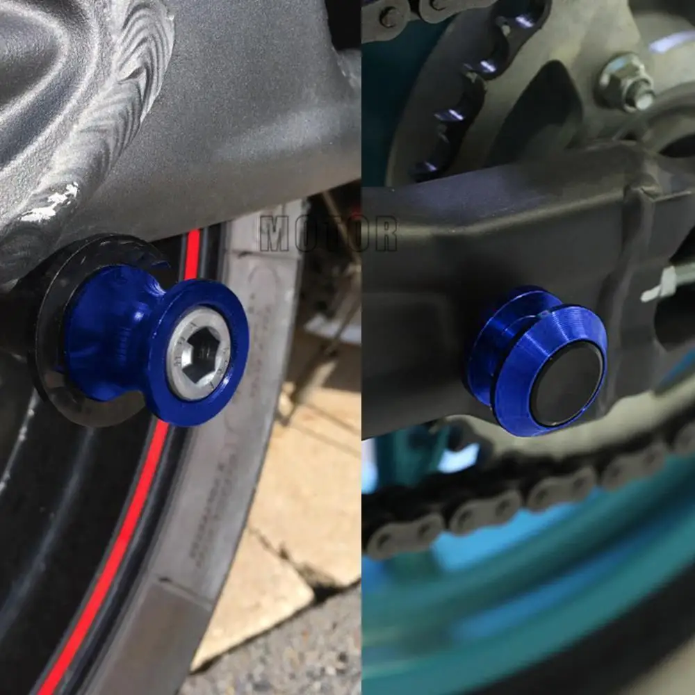Yamaha XJR 1300 XJR1300 1300 xjr 1996 1997 1998 1999 2000 2001 2002-2005 6MM Swingarm Spools
